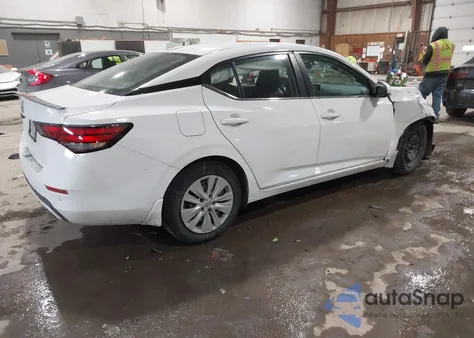 2020 Nissan Sentra S Xtronic Cvt z USA, uszkodzony, nr VIN 3N1AB8BV2LY293273